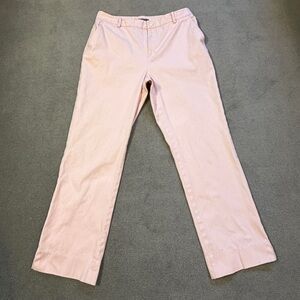 Lauren Ralph Lauren - Blush Pink Cotton Chinos - Size 8 - Preppy Spring Pants